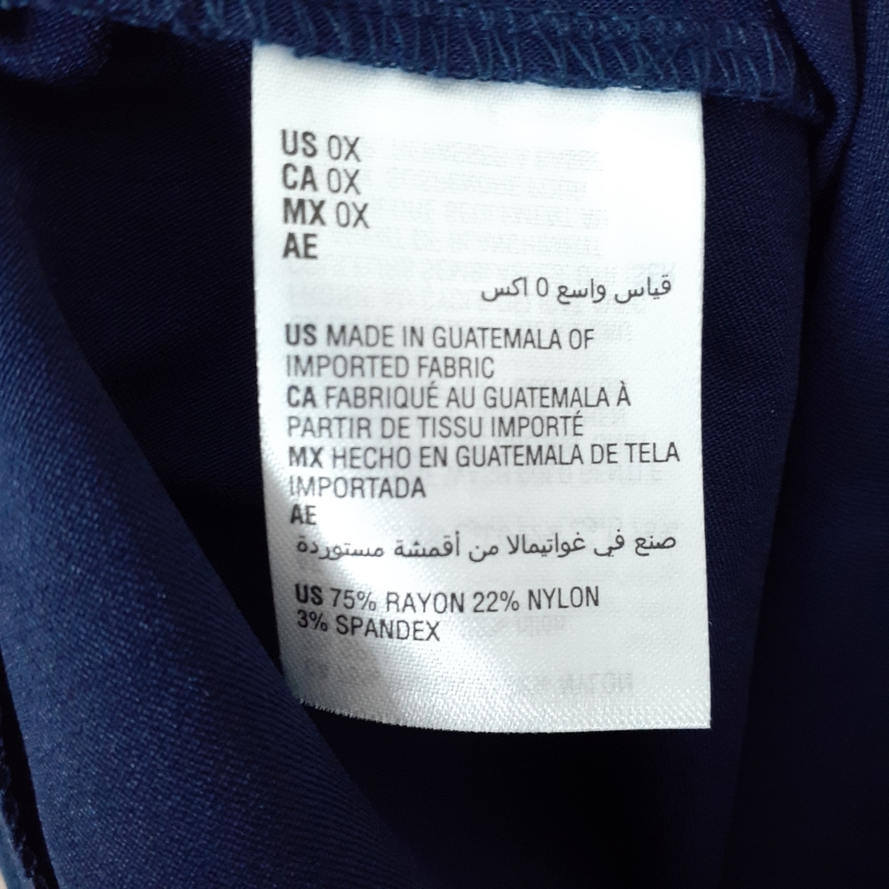 JM Collection Plus Capri Comfort Waist Blue K - Picture 5 of 6